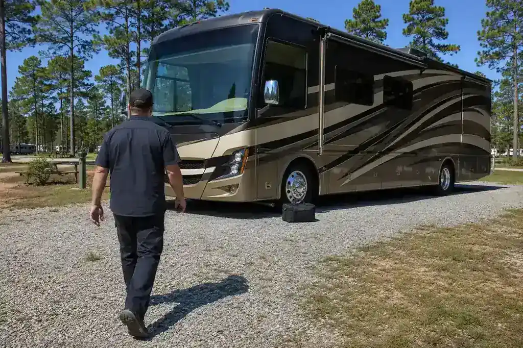 Columbia SC Mobile RV Repair Technician On-Site Mobile RV repair in Columbia SC at campground near Congaree National Park